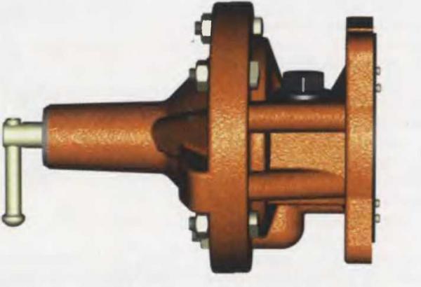 Магистральная часть воздухораспределителя