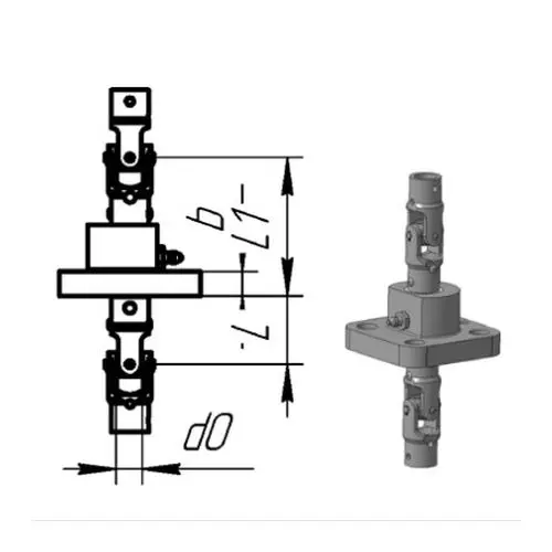Переборочно-палубный подшипник без маховика с латунной вставкой 14 мм 573-0326 ГОСТ 5.5316-76